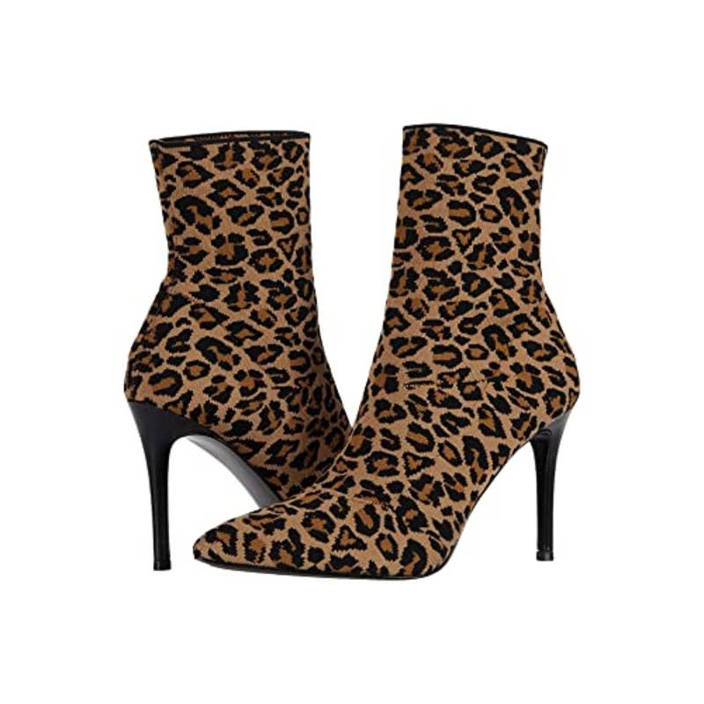 Steve Madden Leopard Print Ankle Boots